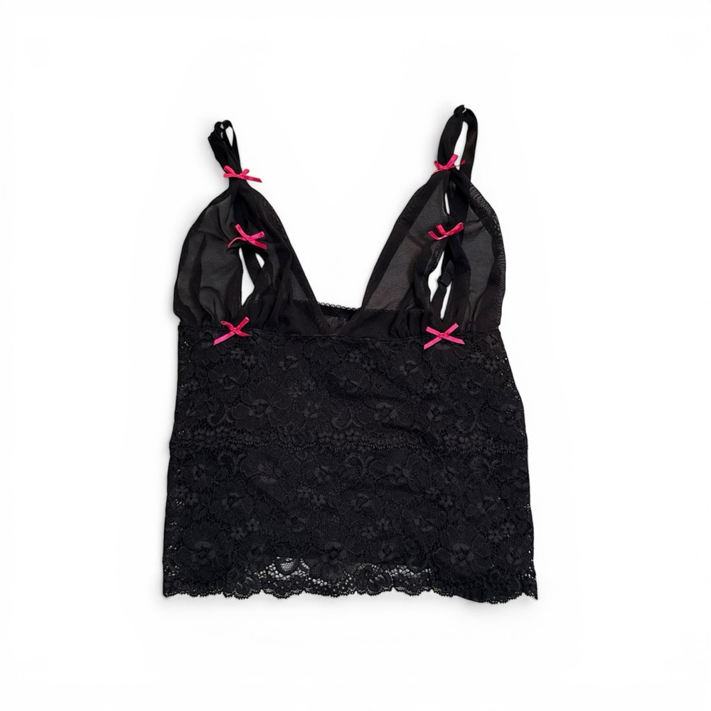 Y2K Victoria's Secret Sexy Little Things Babydoll Cami Bows Open Cup Fairy Pink